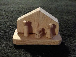 Krippe Krippe für Puppenhaus