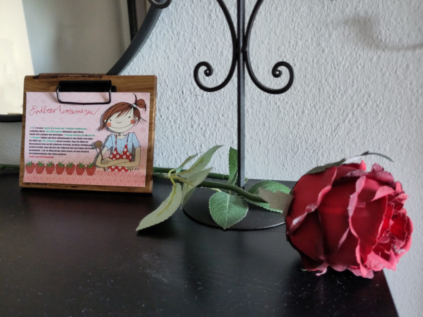 Mini-Clipboard für 10x15 Fotos im Querformat